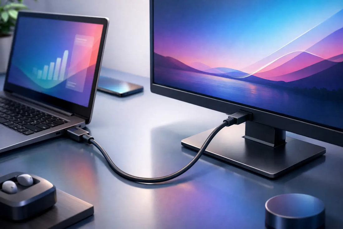 Bruke USB-C som skjermutgang - slik virker det