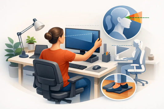 Guide til ergonomisk skjermplassering hjemme