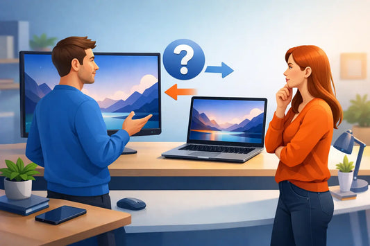 Hvilken skjerm passer til laptop? Velg riktig