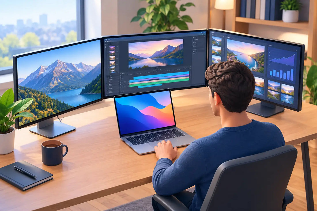 Kan MacBook støtte tre skjermer? Slik gjør du det