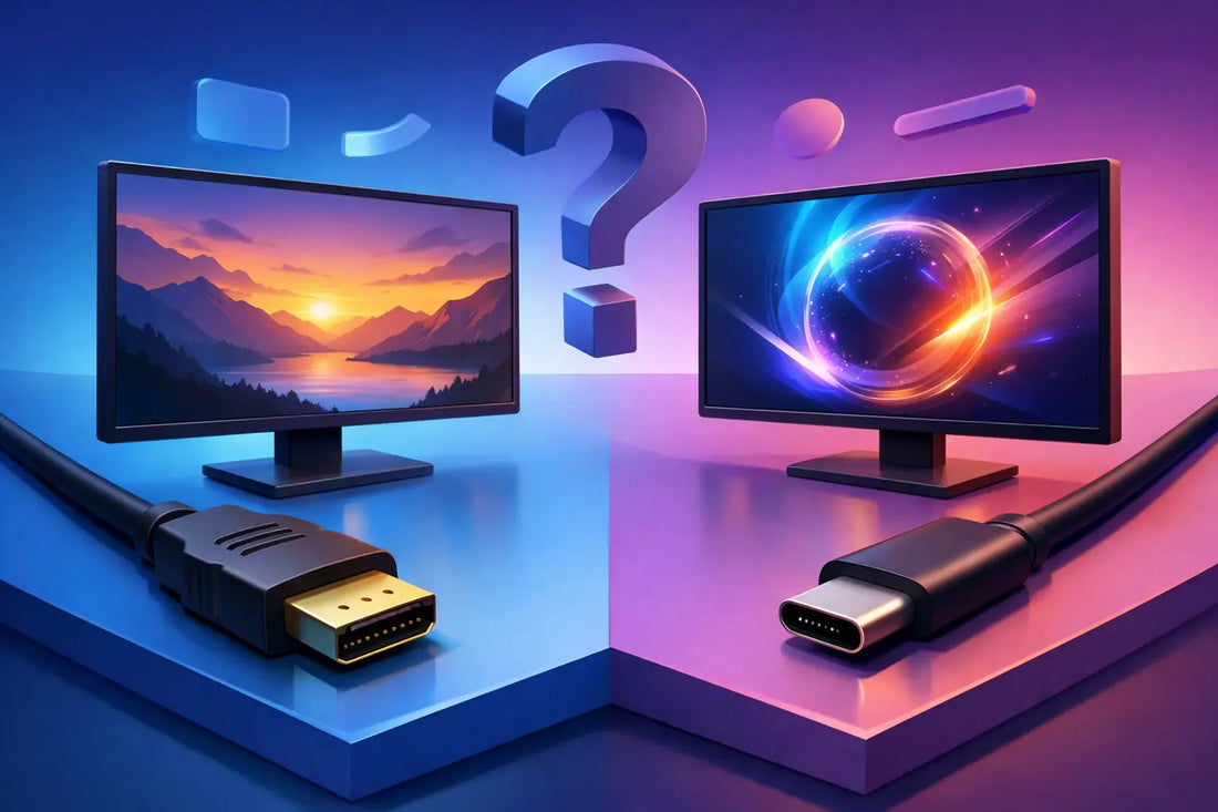 HDMI eller USB-C skjerm - hva bør du velge?