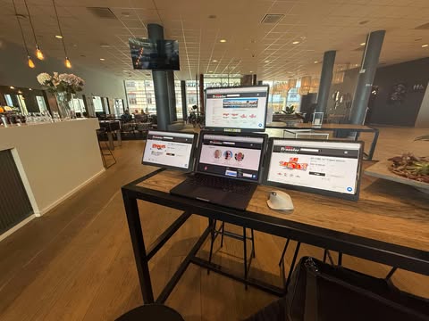 Trippel skjerm laptop - verdt det?
