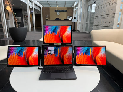 Office Traveler 14-3   14" Trippel skjerm